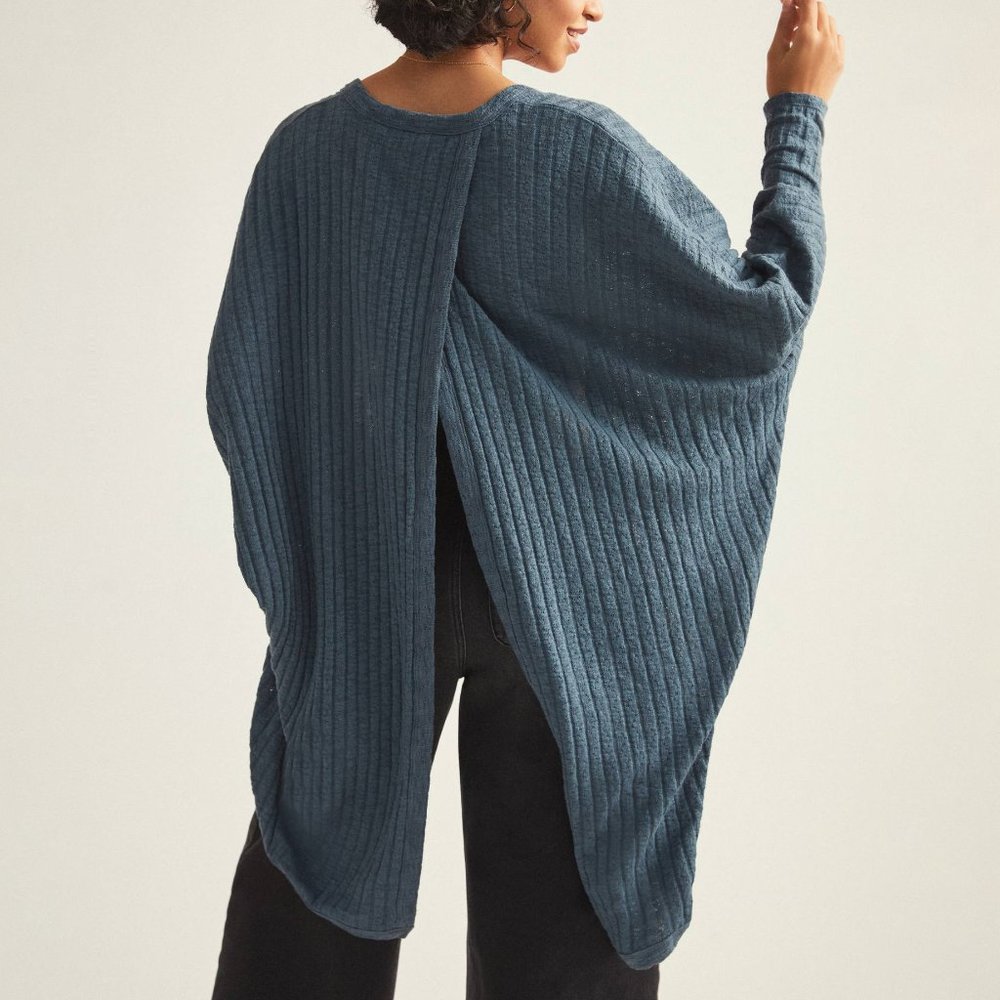 HTF Anthropologie Lettie Tulip-Back Cardigan